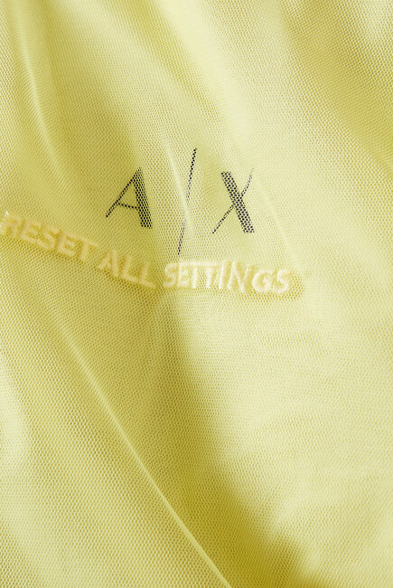 Logo Tulle Sleeve T-Shirt